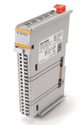 Allen-Bradley Rockwell 5069-OF4 Compact 5000 I/O 4 Channel Analogue Output Module with wiring terminals.
